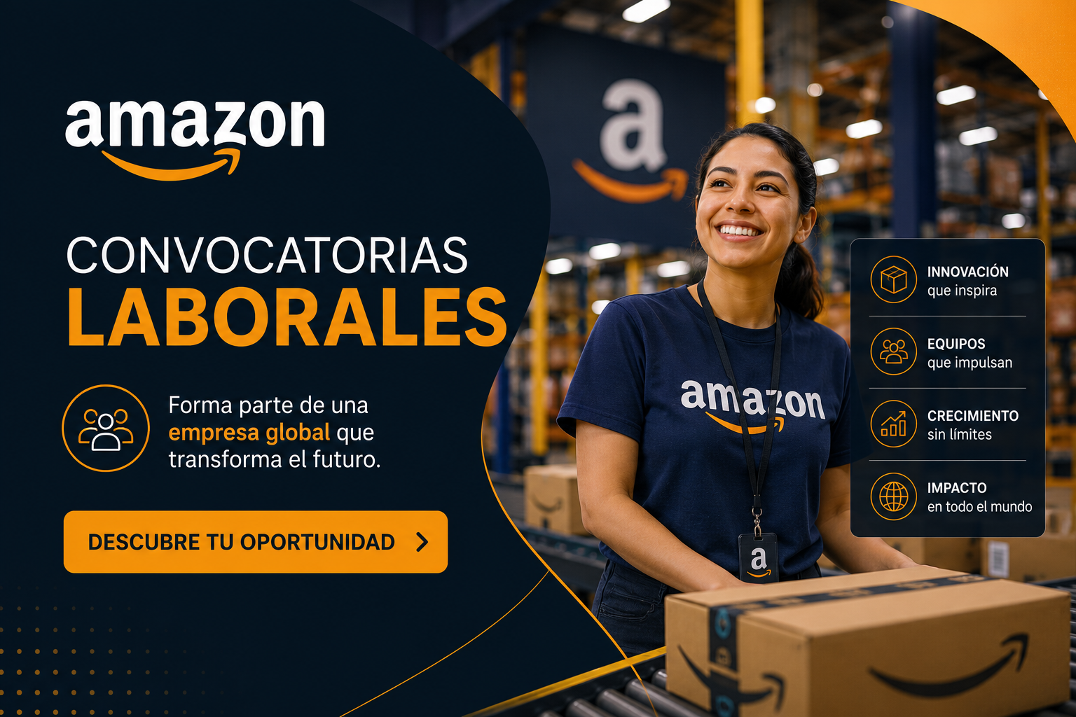 Convocatorias laborales de Amazon