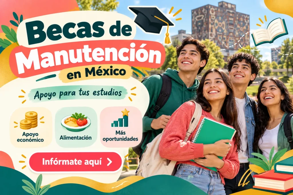 🎓💰 Becas de Manutención en México