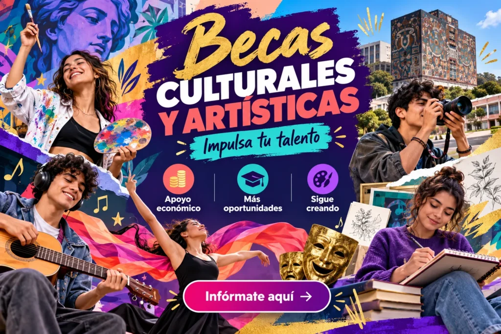 🎨🎭 Becas Culturales y Artísticas en México