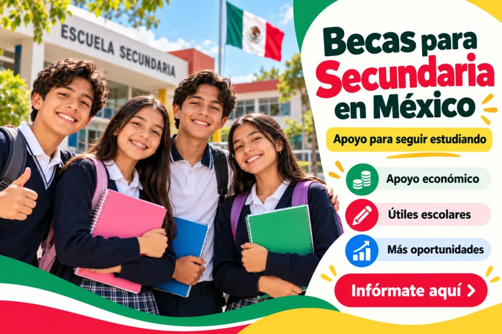 📚🎓 Becas para Secundaria en México
