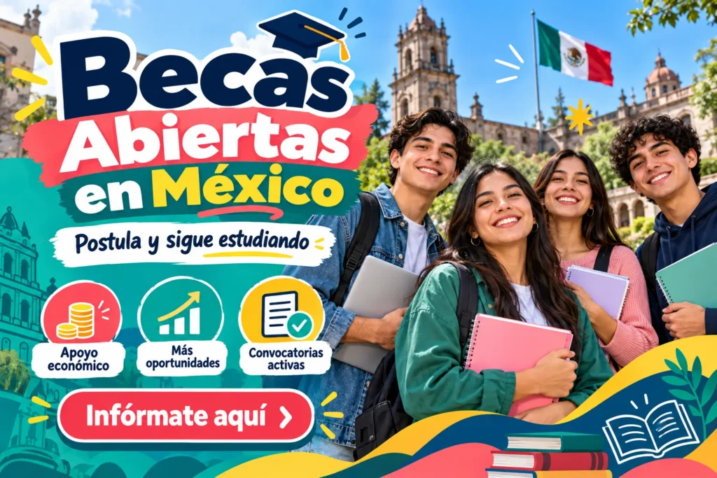 🎓✨ Becas Abiertas en México 2026