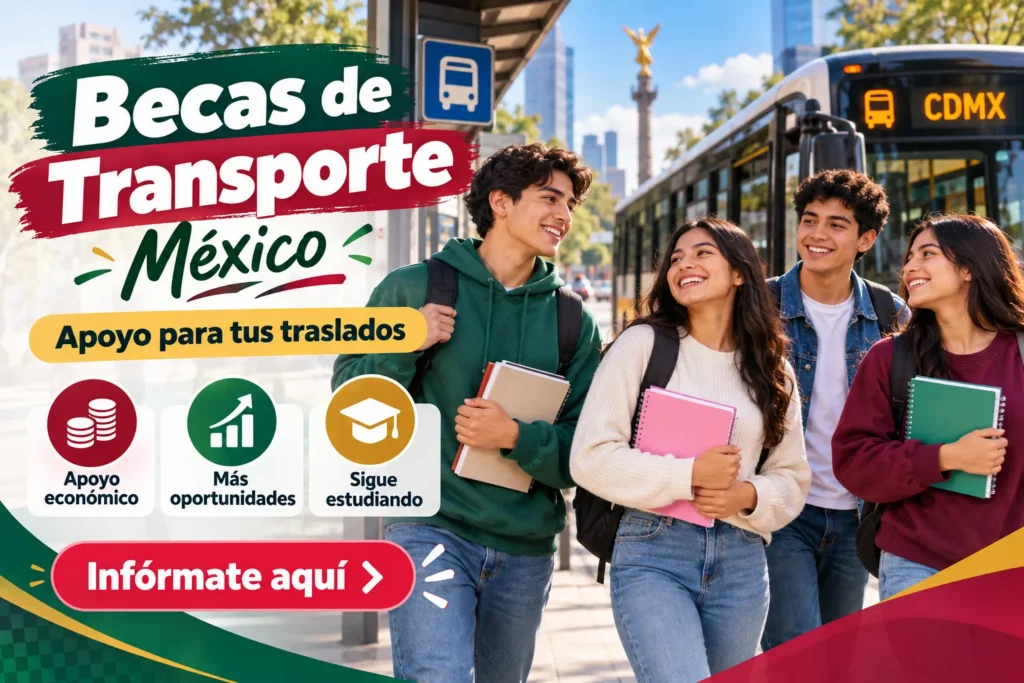 🚌🎓 Becas de Transporte en México