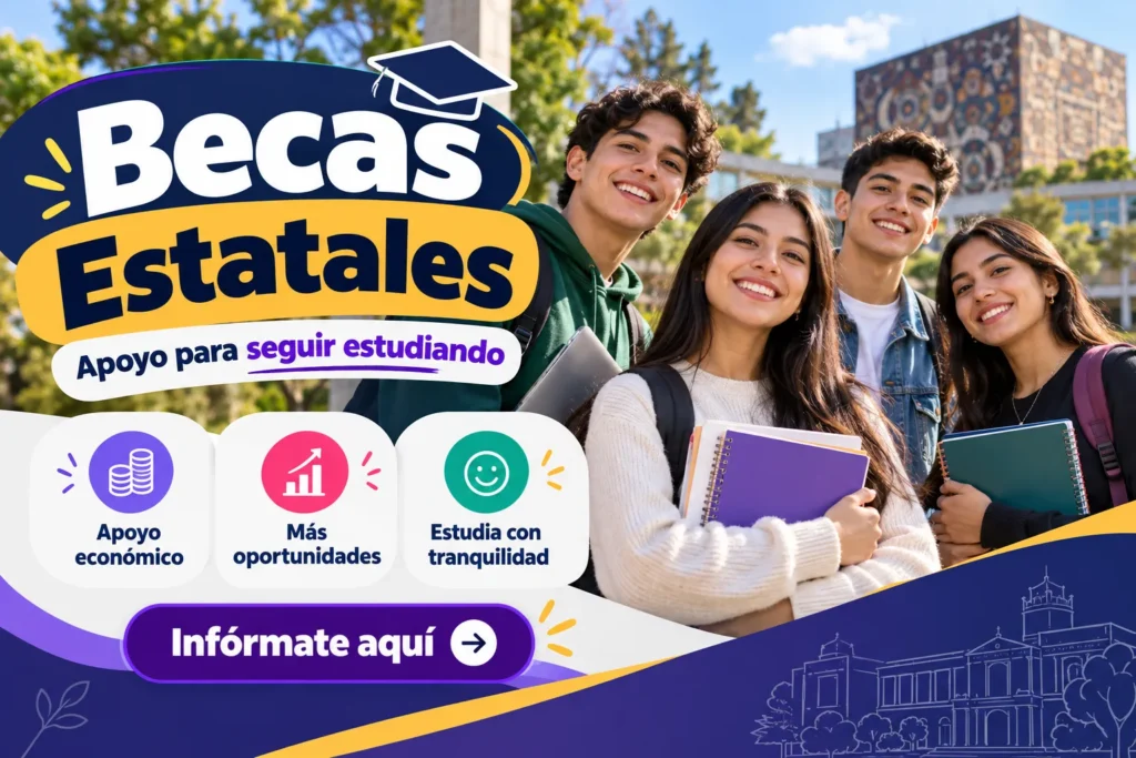🎓🇲🇽 Becas Estatales en México 2026